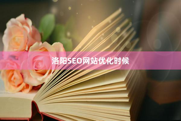 洛阳SEO网站优化时候